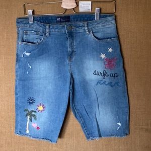 GAP DENIM STRETCH BERMUDA SHORT
